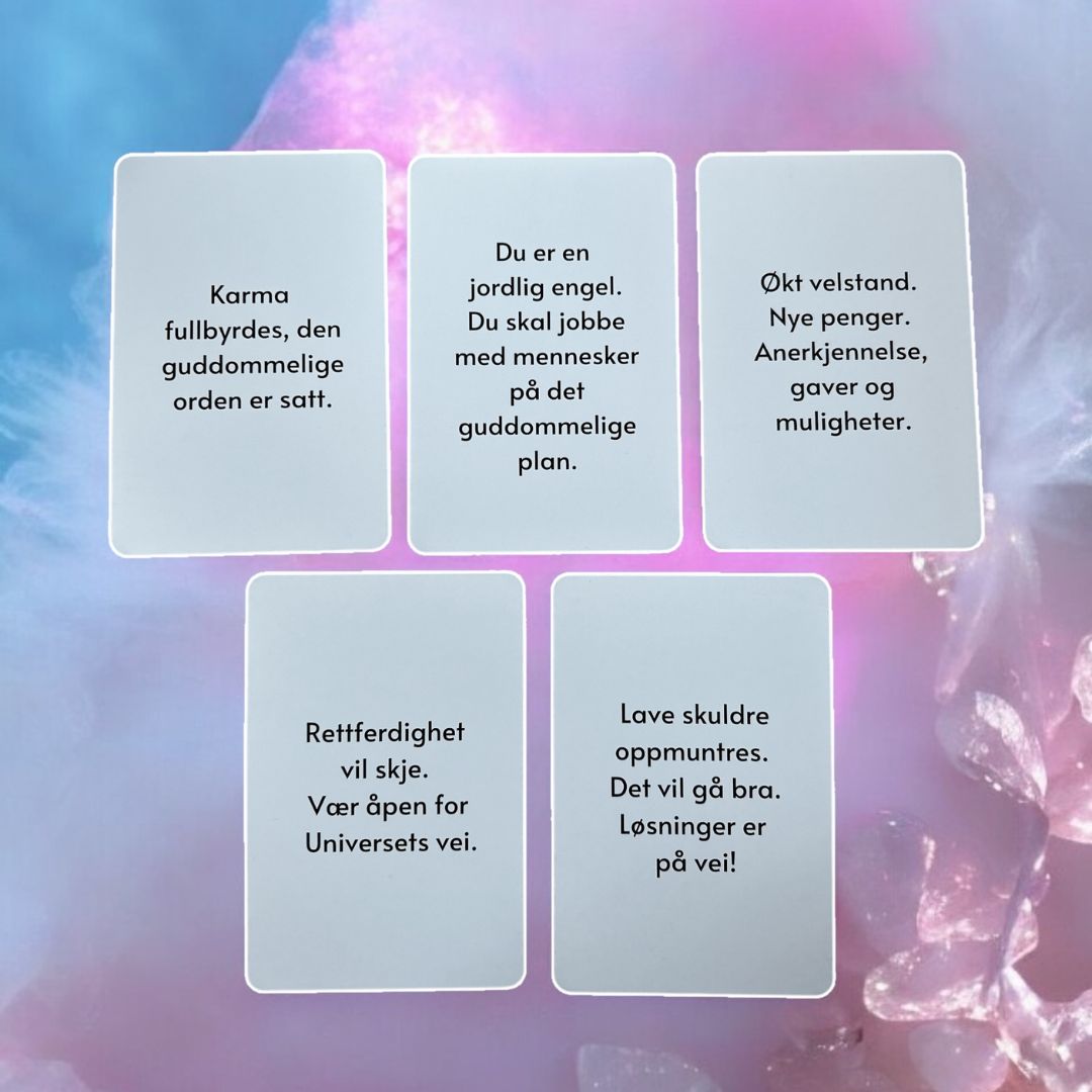 Livets Blomst Orakelkort