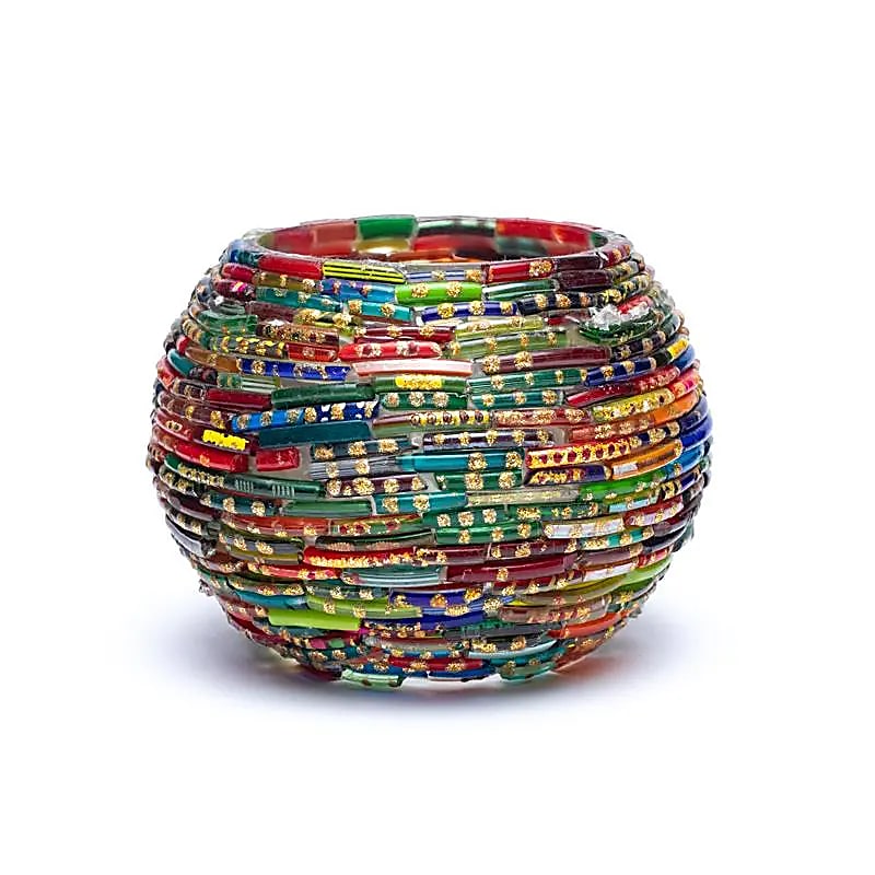 Mosaic telysholder  - i striper