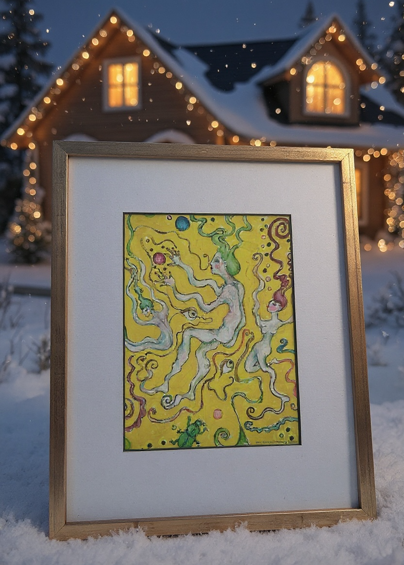 Pakke med fire vakre bilder fra Hjerte til Hjerte