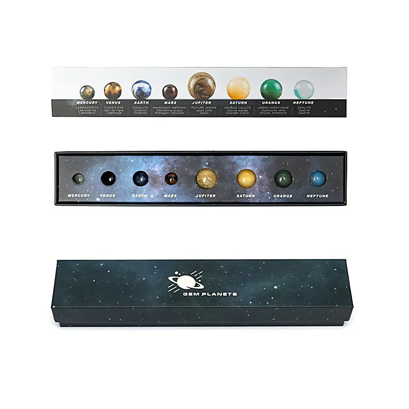 Gaveeske: 8 planetsteiner – Reise gjennom solsystemet